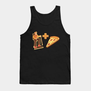 hiking and pizza Tank Top